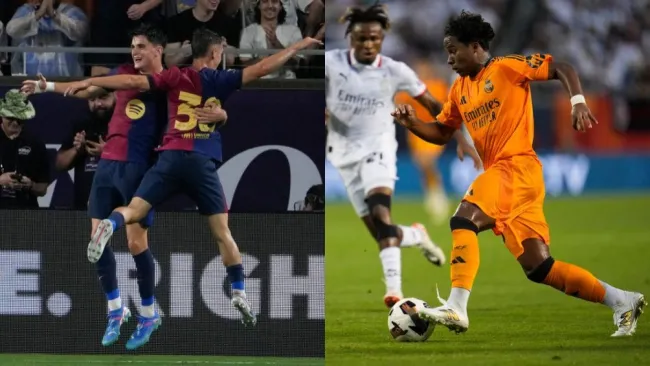 ¿Cuándo y dónde ver el partido amistoso entre Barcelona vs Real Madrid?