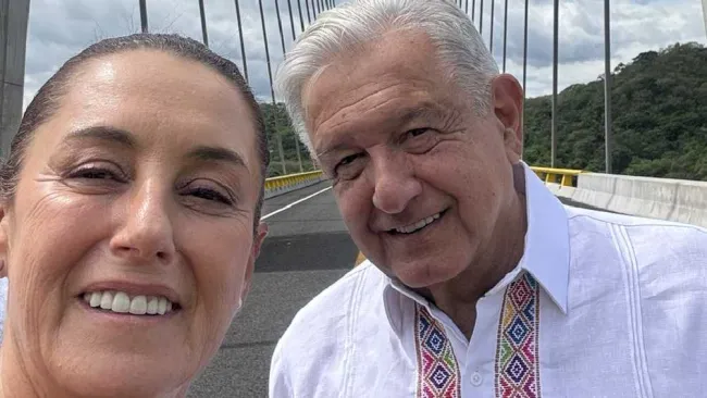 Claudia Sheinbaum promete no traicionar a Andrés Manuel López Obrador cuando sea Presidenta