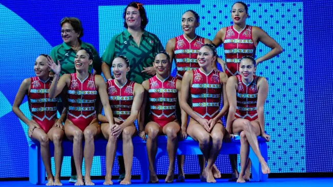 Nuria Diosdado sobre el error en Natación Artística en París 2024: 'Son olímpicos y todo puede pasar'