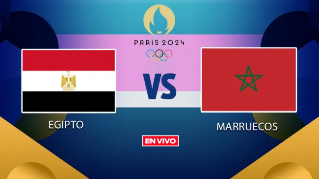 Egipto vs Marruecos EN VIVO Juegos Olímpicos Futbol Masculino Juego Medalla de Bronce