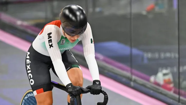 Daniela Gaxiola se queda sin medalla tras acabar en sexto lugar en la final de keirin