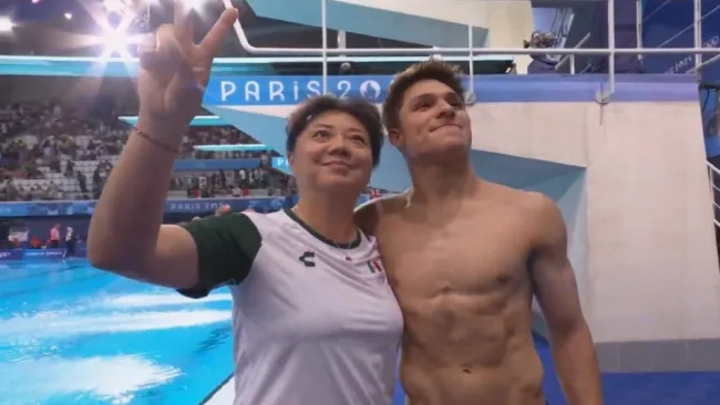 Ma Jin, entrenadora de Osmar Olvera: “Quería el oro, la verdad sí me duele”