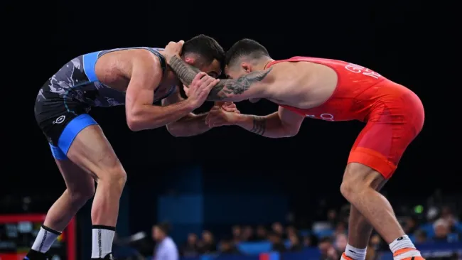 Austin Gómez es superado por Haji Aliyev y dice adiós a París 2024