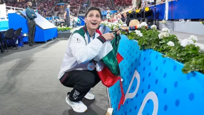 Marco Verde ganó la medalla de plata en París 2024