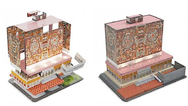 Crean rompecabezas miniatura de la Biblioteca Central de la UNAM y se puede comprar