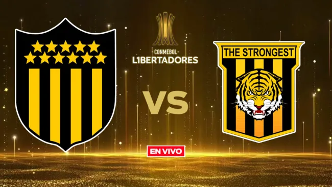 Peñarol vs The Strongest EN VIVO Copa Libertadores Octavos de Final Ida