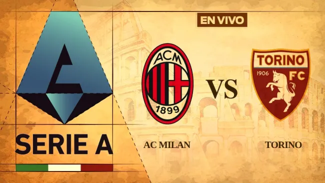 AC Milan vs Torino EN VIVO Serie A Jornada 1