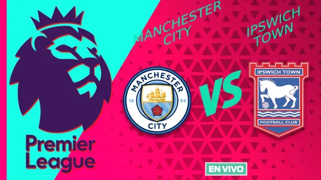 Manchester City vs Ipswich Town EN VIVO Premier League Jornada 2