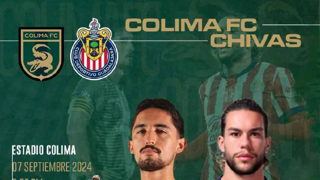 Chivas sostendrá partido amistoso en Colima después de 15 años