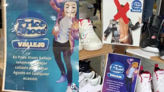 Price Shoes se burla del incidente de Agustín Fernandez y los tenis que despreció
