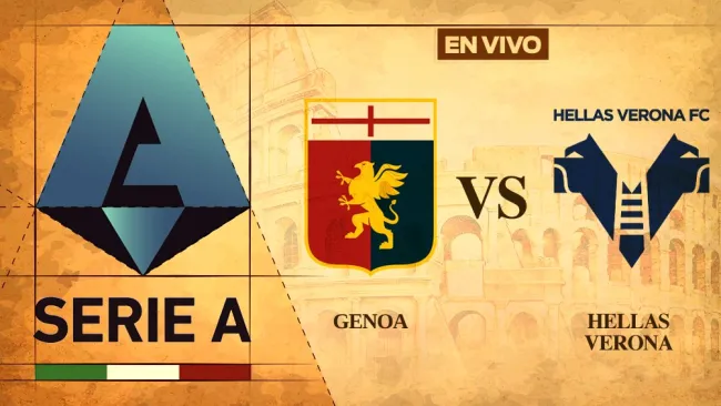 Genoa vs Hellas Verona EN VIVO Serie A Jornada 3 