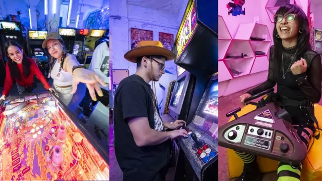 Más de 5 mil juegos podrás encontrar en este espacio totalmente retro.