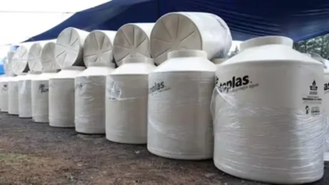 El Edomex ha anunciado que a partir de septiembre tendrán tinacos con descuentos importantes