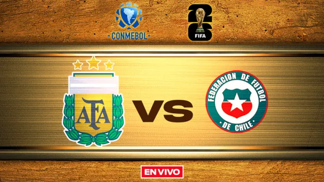 Argentina vs Chile EN VIVO Eliminatorias Conmebol Jornada 7