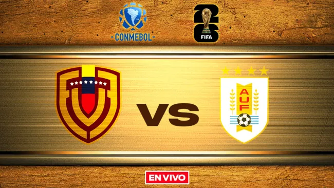 Venezuela vs Uruguay EN VIVO Eliminatoria Mundialista de Conmebol Jornada 8