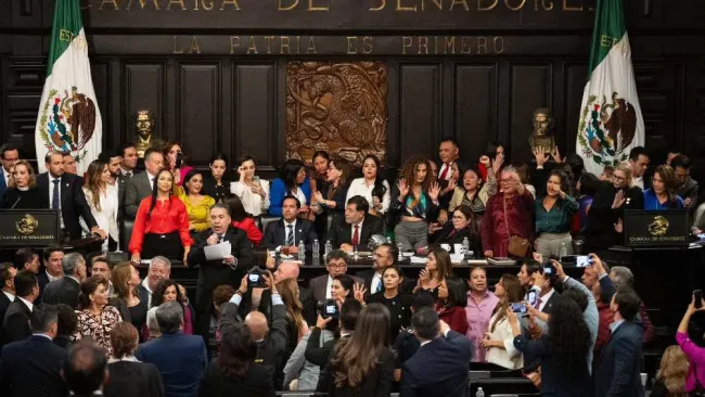 Reforma al Poder Judicial: Senadores la aprobaron con 86 votos a favor y 41 en contra 