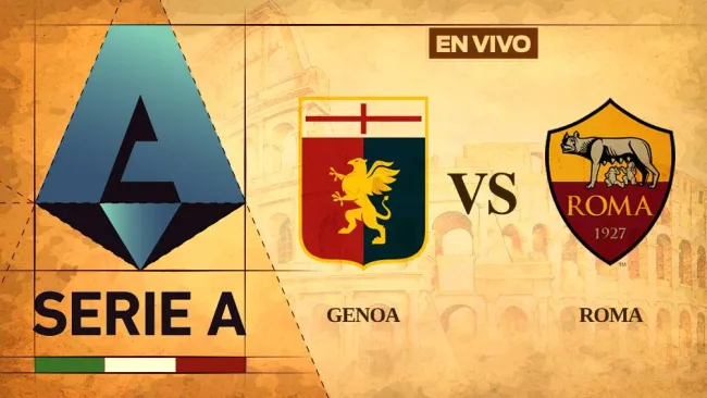 Genoa vs Roma EN VIVO Serie A Jornada 4