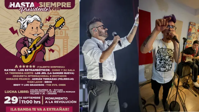 Los Estrambóticos y La Tremenda Korte encabezan el evento.