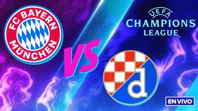 Bayern Munich vs Dinamo Zagreb EN VIVO UEFA Champions League Fase de Liga Jornada 1