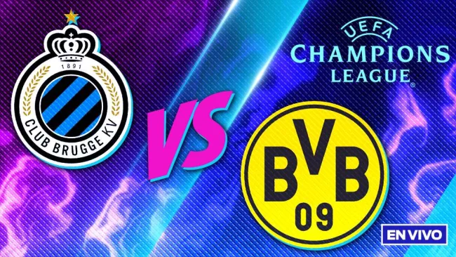 Brujas vs Borussia Dortmund EN VIVO Champions League Jornada 1