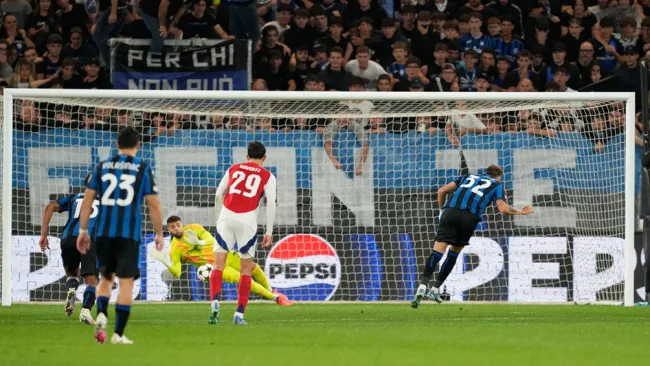 Champions League: Atalanta deja ir el triunfo ante Arsenal en casa
