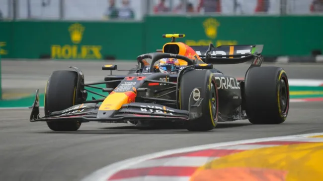 Checo Pérez termina 8vo en segunda práctica libre del GP de Singapur