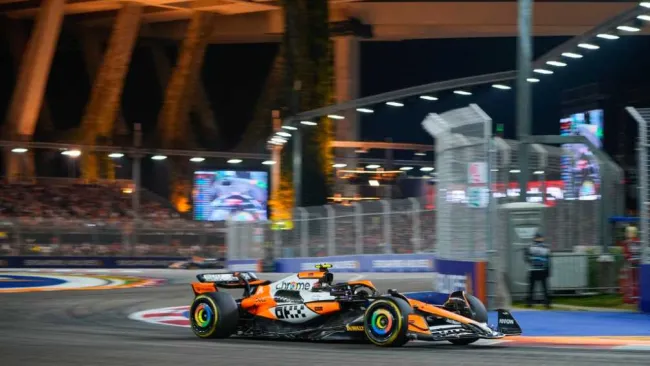 McLaren aplastó a Red Bull y Verstappen 