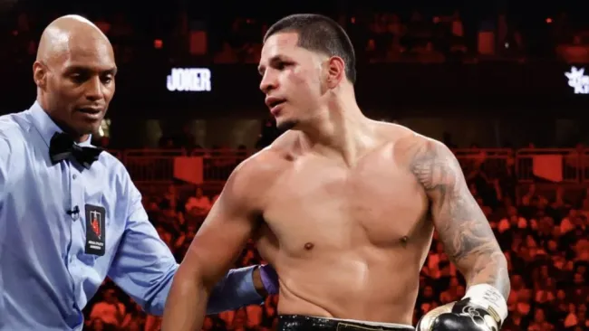 Edgar Berlanga explota contra Óscar de la Hoya: “Eres un miserable saco de mie…”