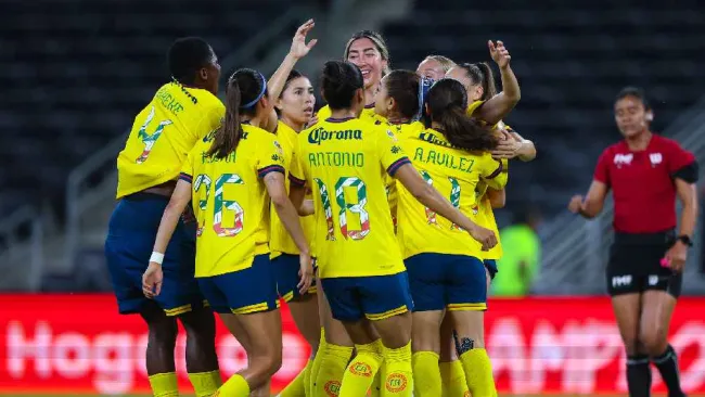 ¡Revancha de la Final! América Femenil golea a Rayadas y les quitan el invicto