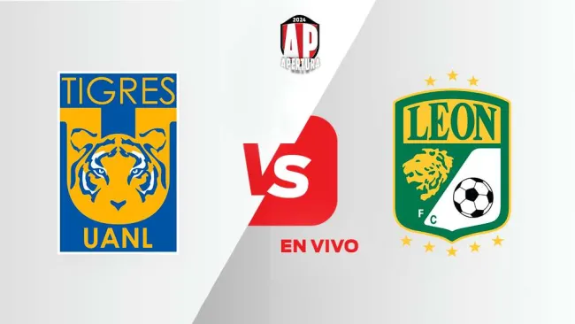 Tigres vs León EN VIVO Liga MX Apertura 2024 Jornada 10