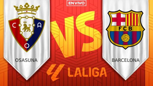 Osasuna vs Barcelona EN VIVO Serie A Jornada 8