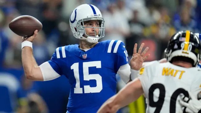 Colts apunta a iniciar con Joe Flacco como QB titular vs Jaguars, Richardson sigue en duda