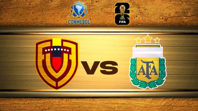 Venezuela vs Argentina EN VIVO Eliminatorias Mundialistas Conmebol Jornada 9