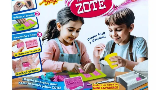 Juguetes Mi Alegría lanza kit para hacer Jabón Zote 