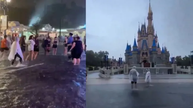 Parques Disney bajo el agua