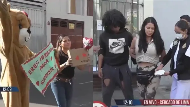 La policía nacional de Perú captura a traficantes de droga