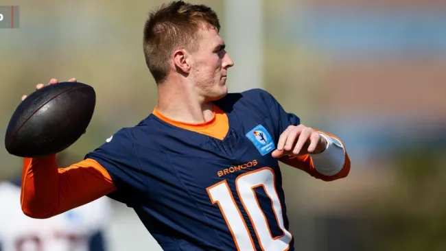 Bo Nix se prepara para enfrentar a los Saints