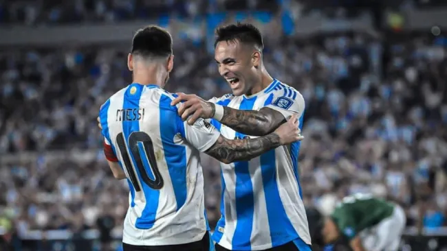 Lionel Messi pide que el Balón de Oro sea para Lautaro Martínez 