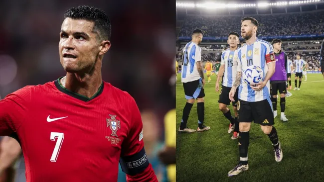 Cristiano Ronaldo y Lionel Messi