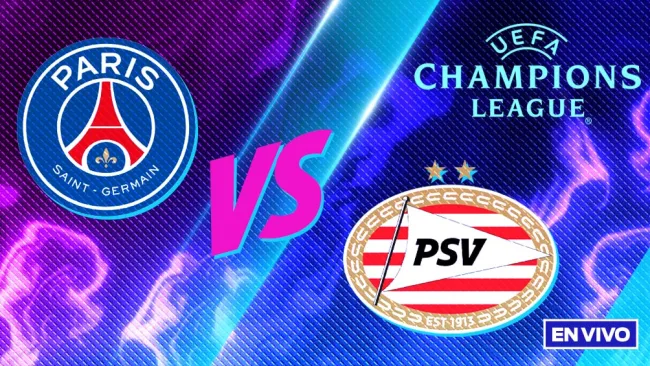 PSG vs PSV EN VIVO UEFA Champions League Fase de Liga Jornada 3
