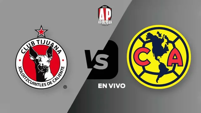 Xolos vs América EN VIVO Liga MX Apertura 2024 Jornada 13