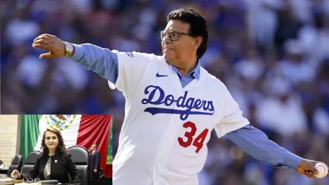 ¡Ponchada! Dolores Padierna se equivoca al nombrar a Fernando Valenzuela no una, sino dos veces 