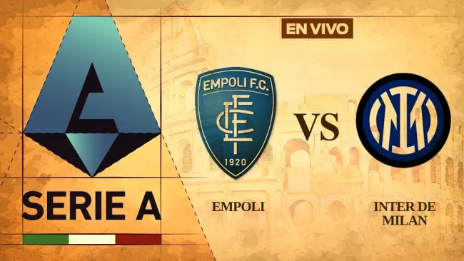 Empoli vs Inter de Milan EN VIVO Serie A Jornada 10