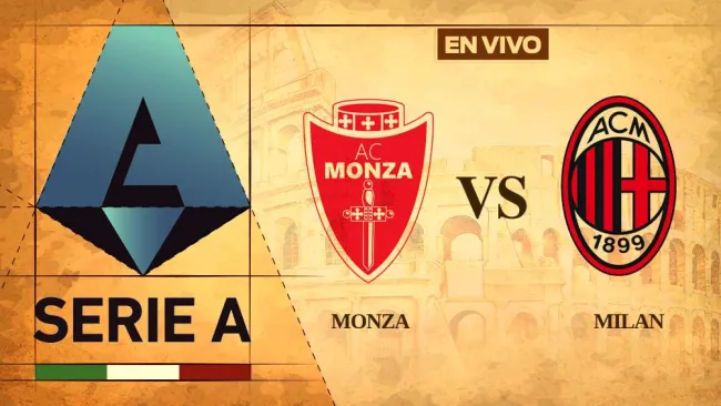 Monza vs Milan EN VIVO Serie A Jornada 11