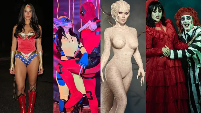 Más que terror, muchos modelitos causaron sorpresa por lo bien que estaban hechos.