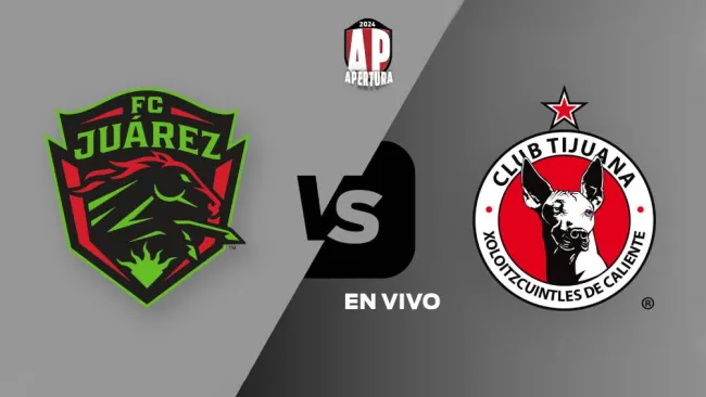 FC Juárez vs Tijuana EN VIVO Liga MX Apertura 2024 Jornada 16