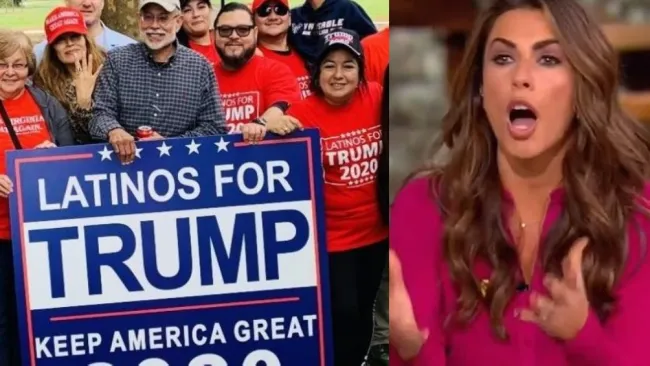 La conductora enfureció por los latinos que votaron por Donald Trump