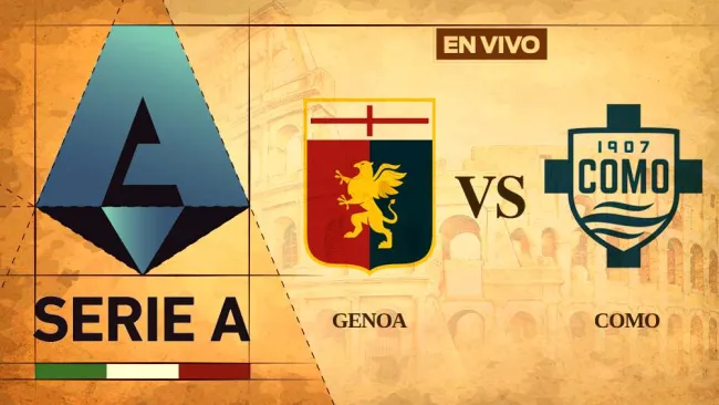 Genoa vs Como 1907 EN VIVO Serie A Jornada 12 