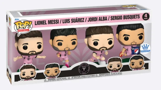 Lionel Messi y estrellas del Inter de Miami ya tienen su propia figura de Funko Pop
