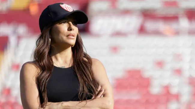 ¡La Patrona está en casa! Eva Longoria visita a Necaxa en el cierre del Apertura 2024